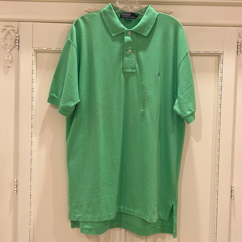 Polo by Ralph Lauren 100% Cotton Short Sleeve - BT Lime